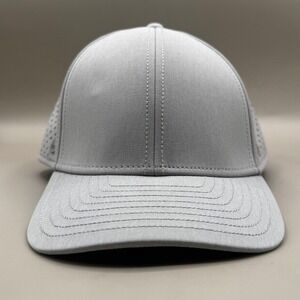 Melin A-Game Hydro Hat Mens OSFM Snapback Perforated Water Resistant Gray